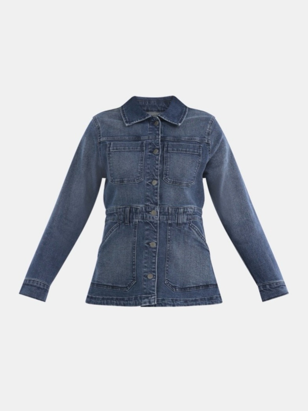 Time and Tru Denim Utility Jacket NWT